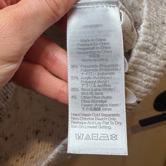 Madewell Donegal Bowden Henley Sweater in Coziest Yarn NB382 (Size S) - Picture 4 of 6